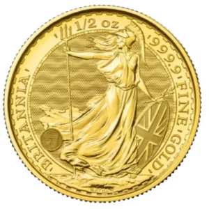 1/2 oz. British Gold Britannia (Dates Vary)